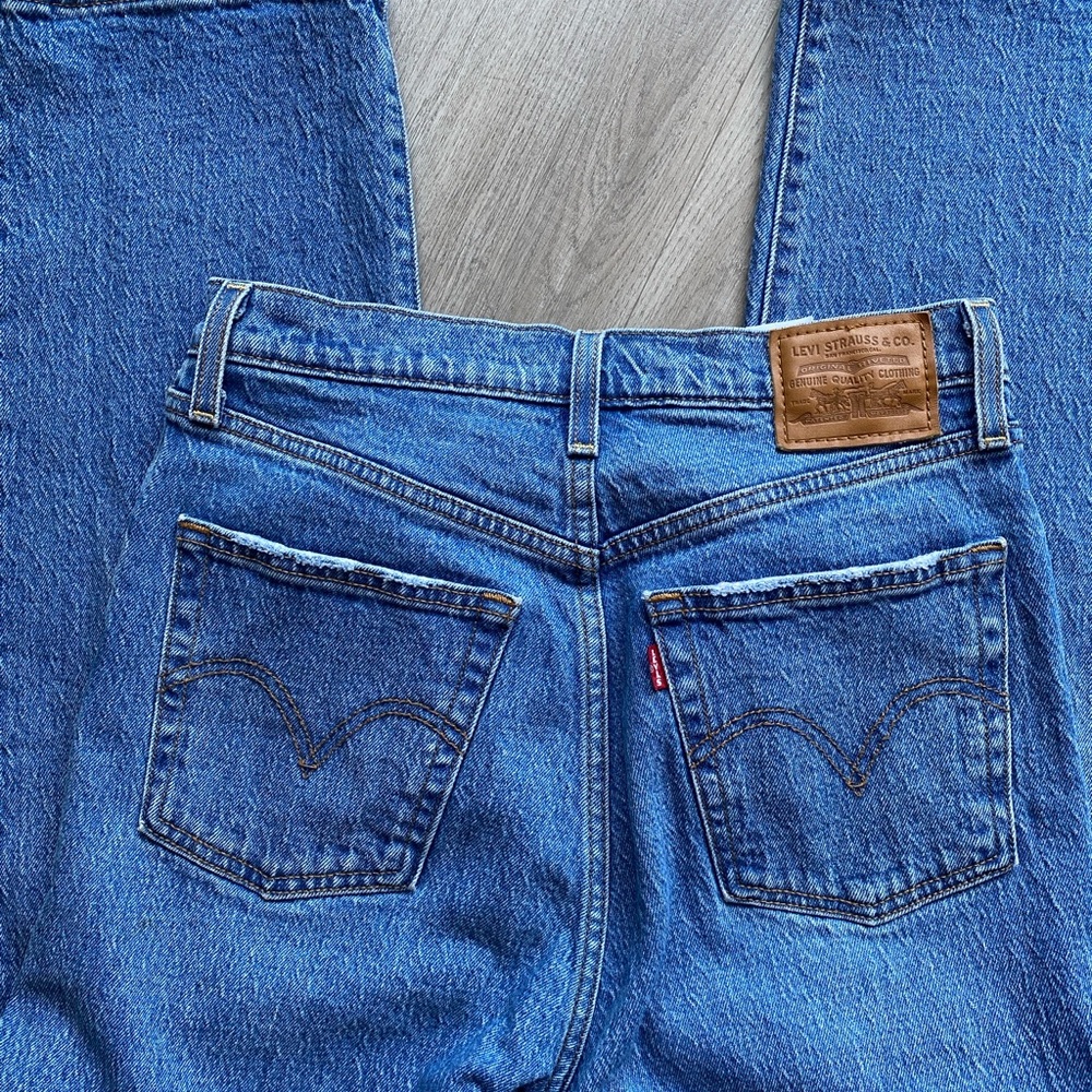 Women’s Levi's Blue Straight Jeans Classic Design